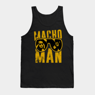 Macho Man Randy Savage Tank Top - macho man randy savage Glasses by Regx Food Cosmic